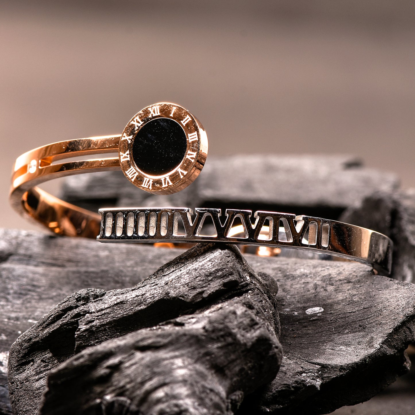 Ornapp Roman numeral Rose Gold Exclusive Bracelet| Premium Bracelet| New collection