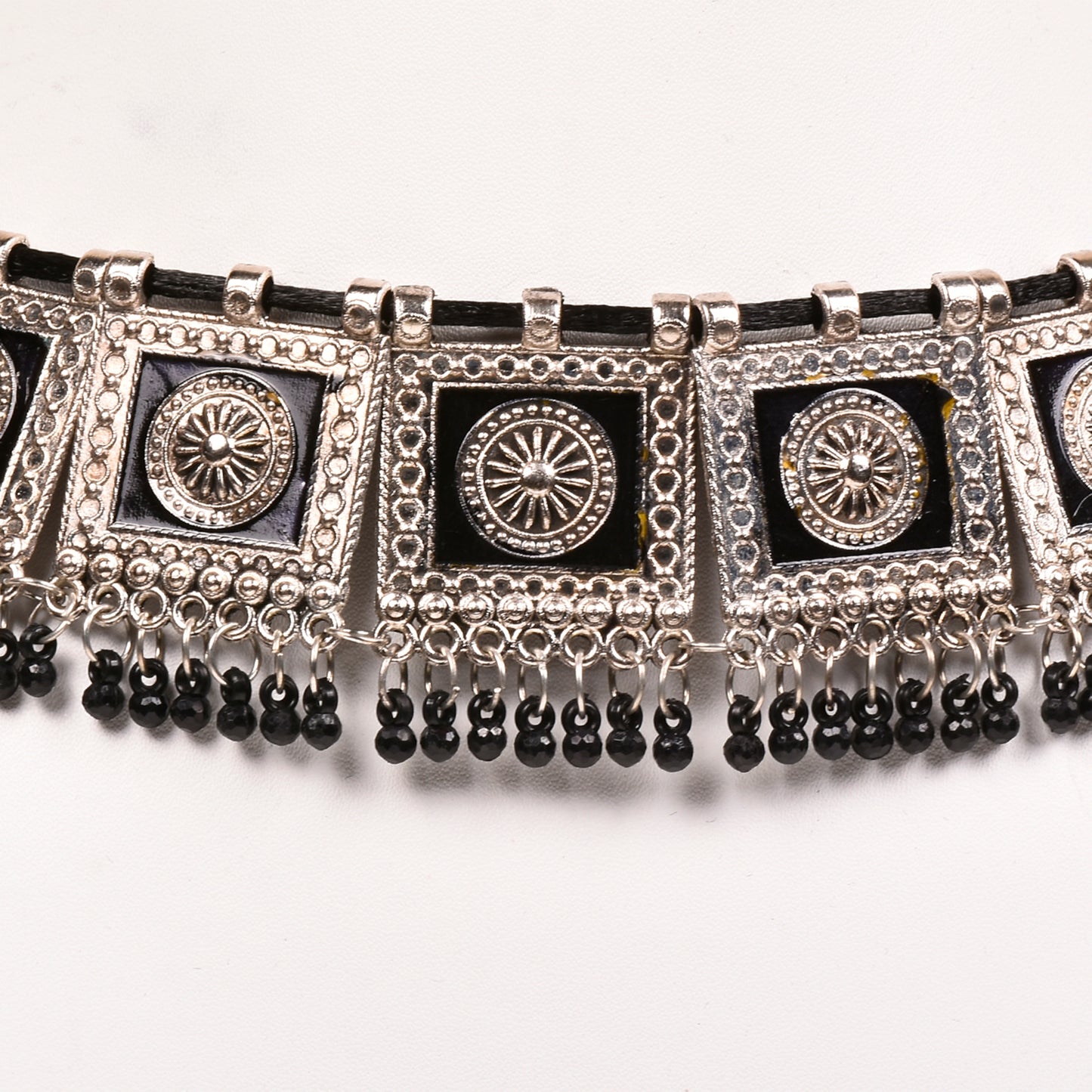 Ornapp Oxidized Exclusive Square Necklace| Elegant Jewelry| Oxidized collection