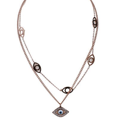 Multidesign evil eye pendant