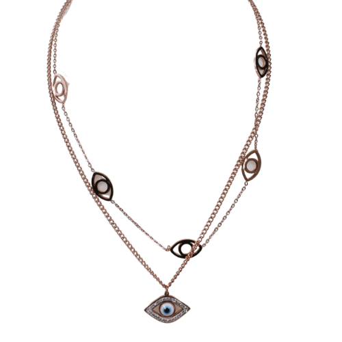 Multidesign evil eye pendant