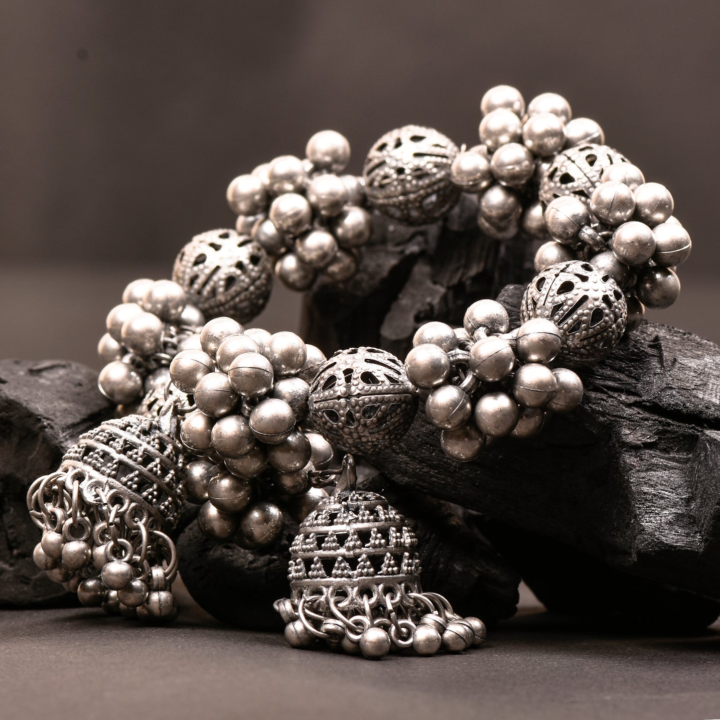 Ornapp Oxidized Multi Design Bracelet| Mainstream Jewelry| Oxidized Range| Special range