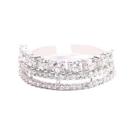 Ornapp Cubic zirconia Special Diamond design Ring| Exclusive range| Gift for her