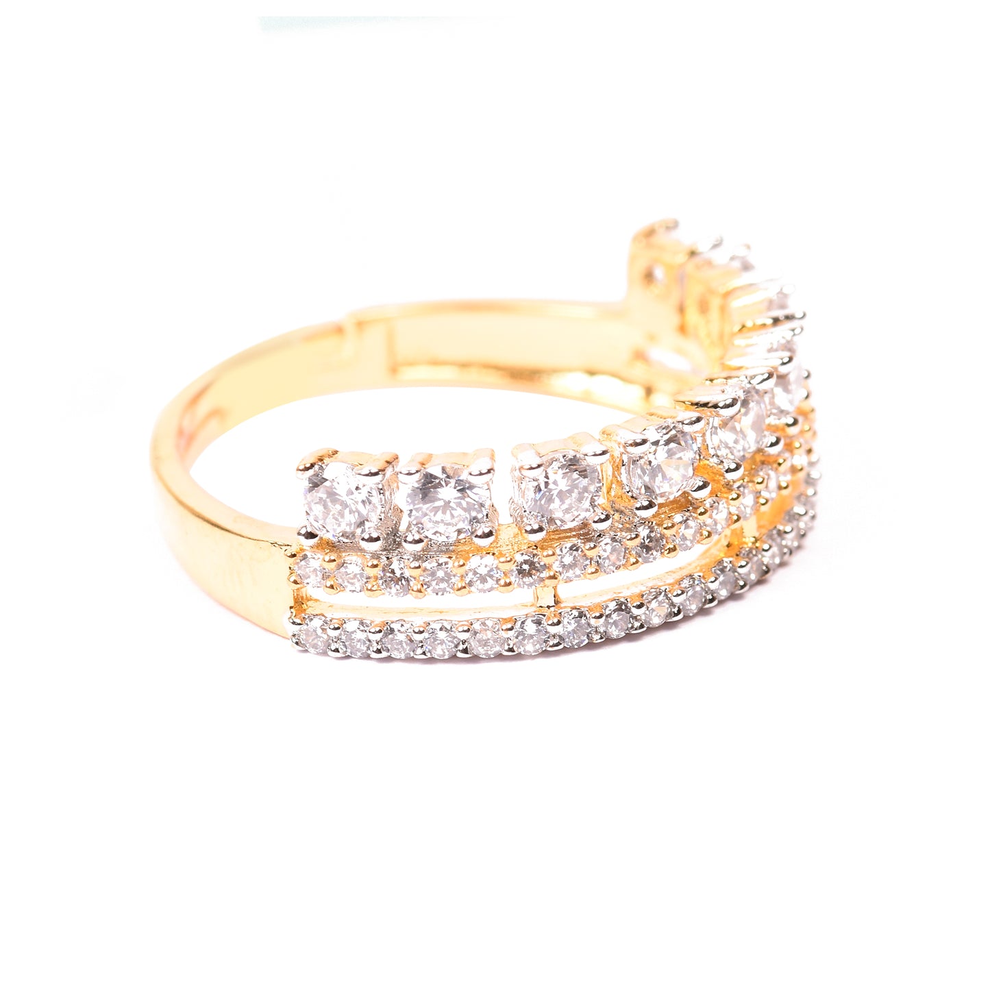 Ornapp Cubic zirconia Special Diamond design Ring| Exclusive range| Gift for her