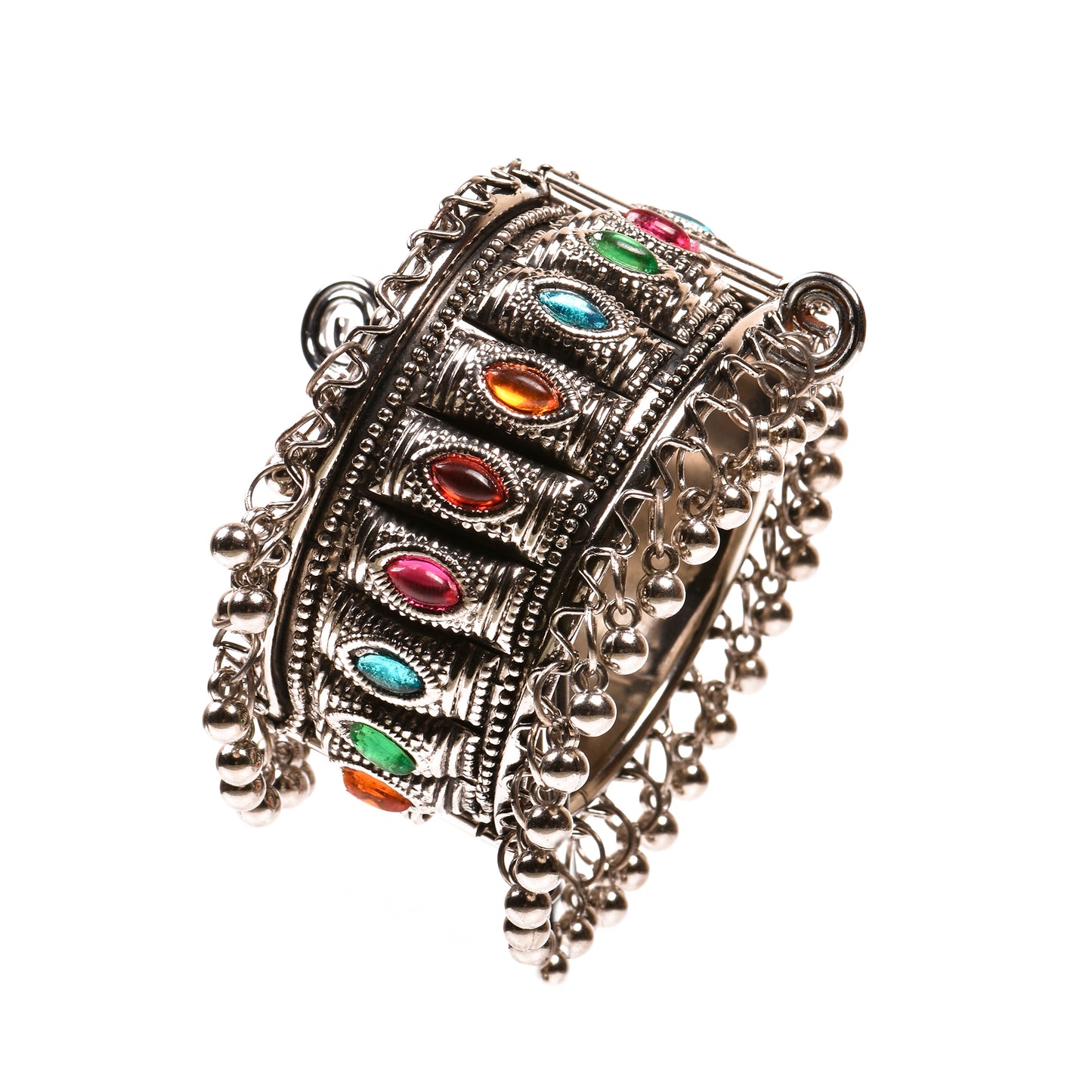 Ornapp Oxidized Multicolored Design Bracelet | Daily wear Jewelry| Oxidized Range