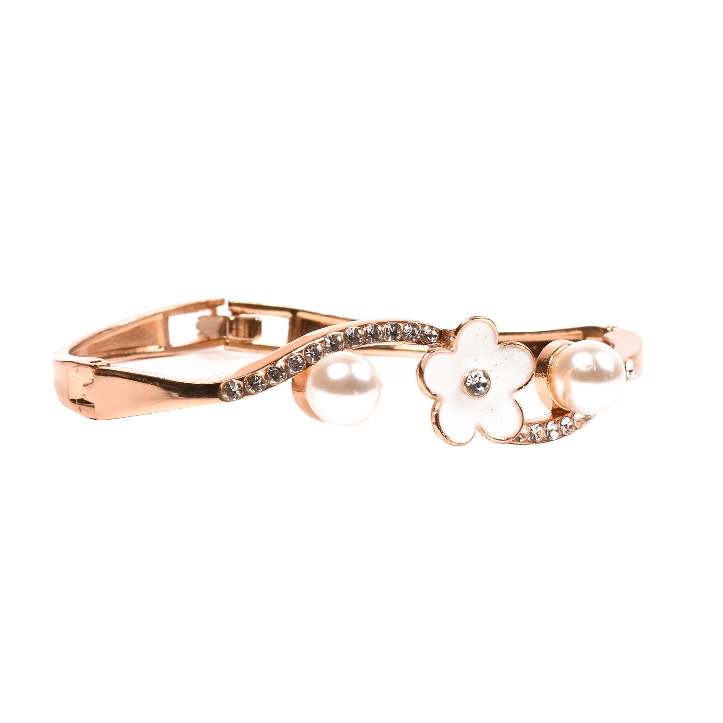 Ornapp Premium Bracelet with flower and beats design| Daily wear| Gift for her