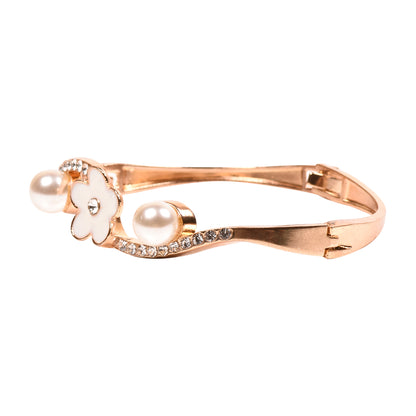 Ornapp Premium Bracelet with flower and beats design| Daily wear| Gift for her