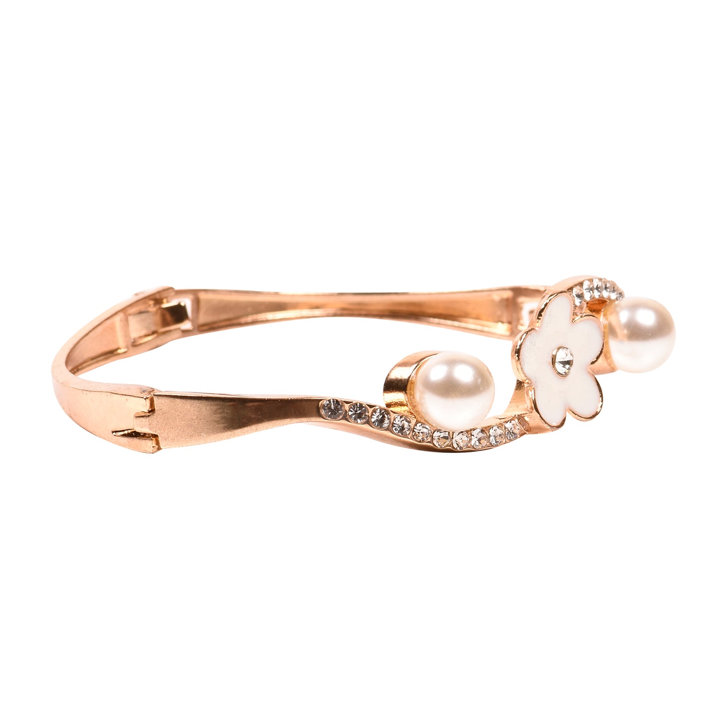 Ornapp Premium Bracelet with flower and beats design| Daily wear| Gift for her