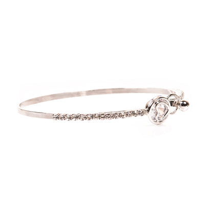 Ornapp Special Heart Bracelet With American Diamond Studded| Fashion Jewelry| Designer jewelry|