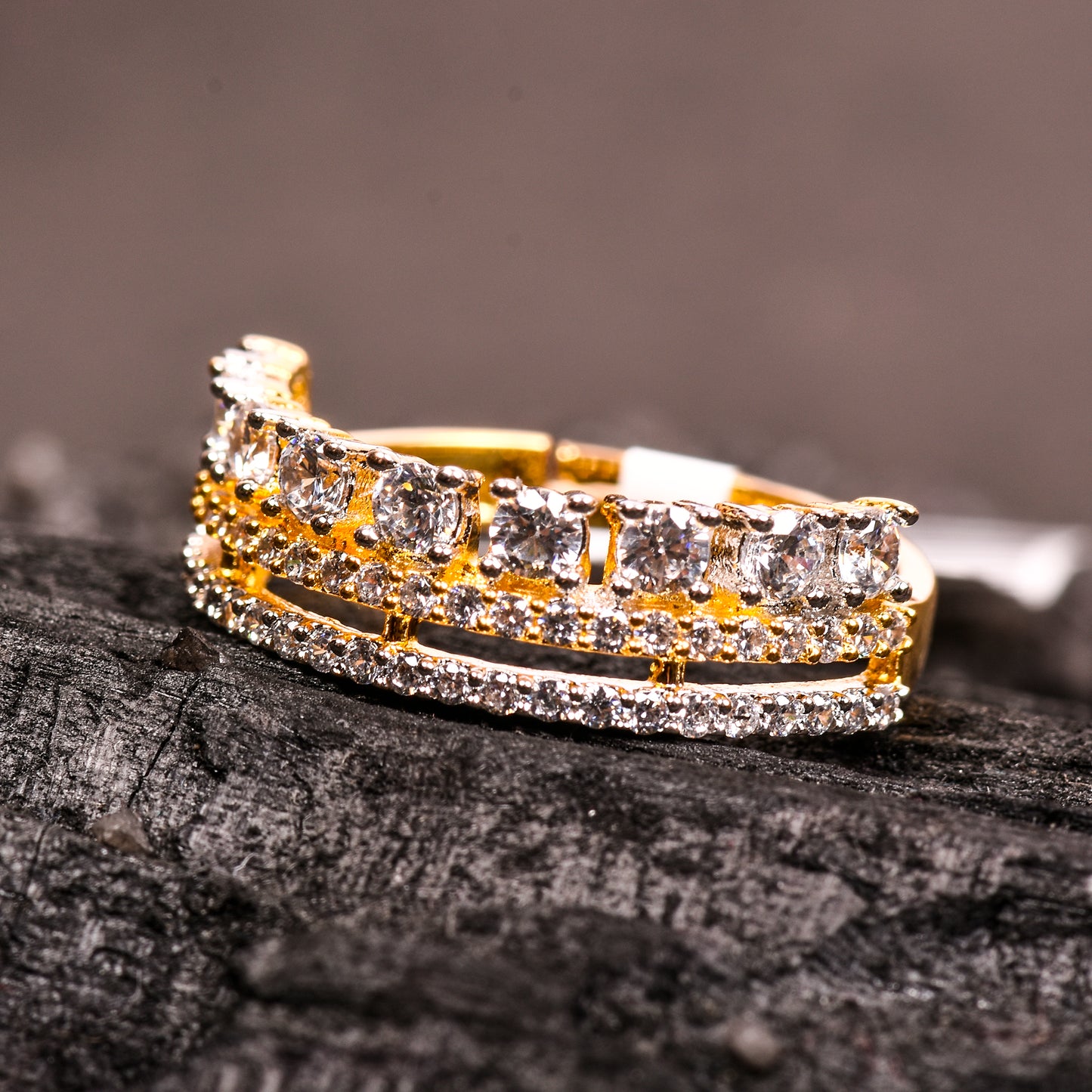 Ornapp Cubic zirconia Special Diamond design Ring| Exclusive range| Gift for her