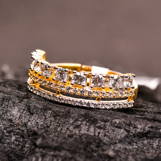 Ornapp Cubic zirconia Special Diamond design Ring| Exclusive range| Gift for her