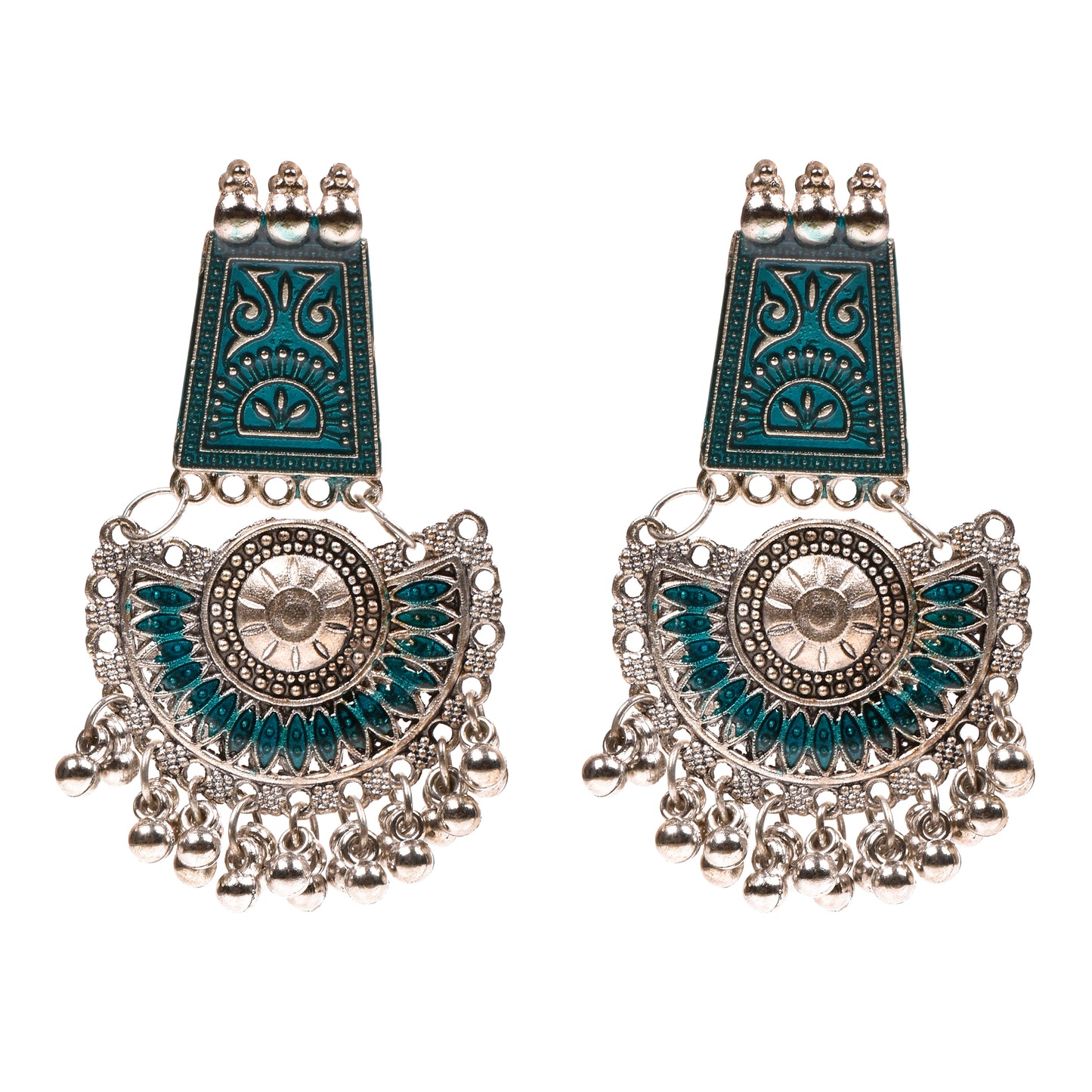 Ornapp Oxidized Beautiful Earrings |Elegant Jewelry| Oxidized Range