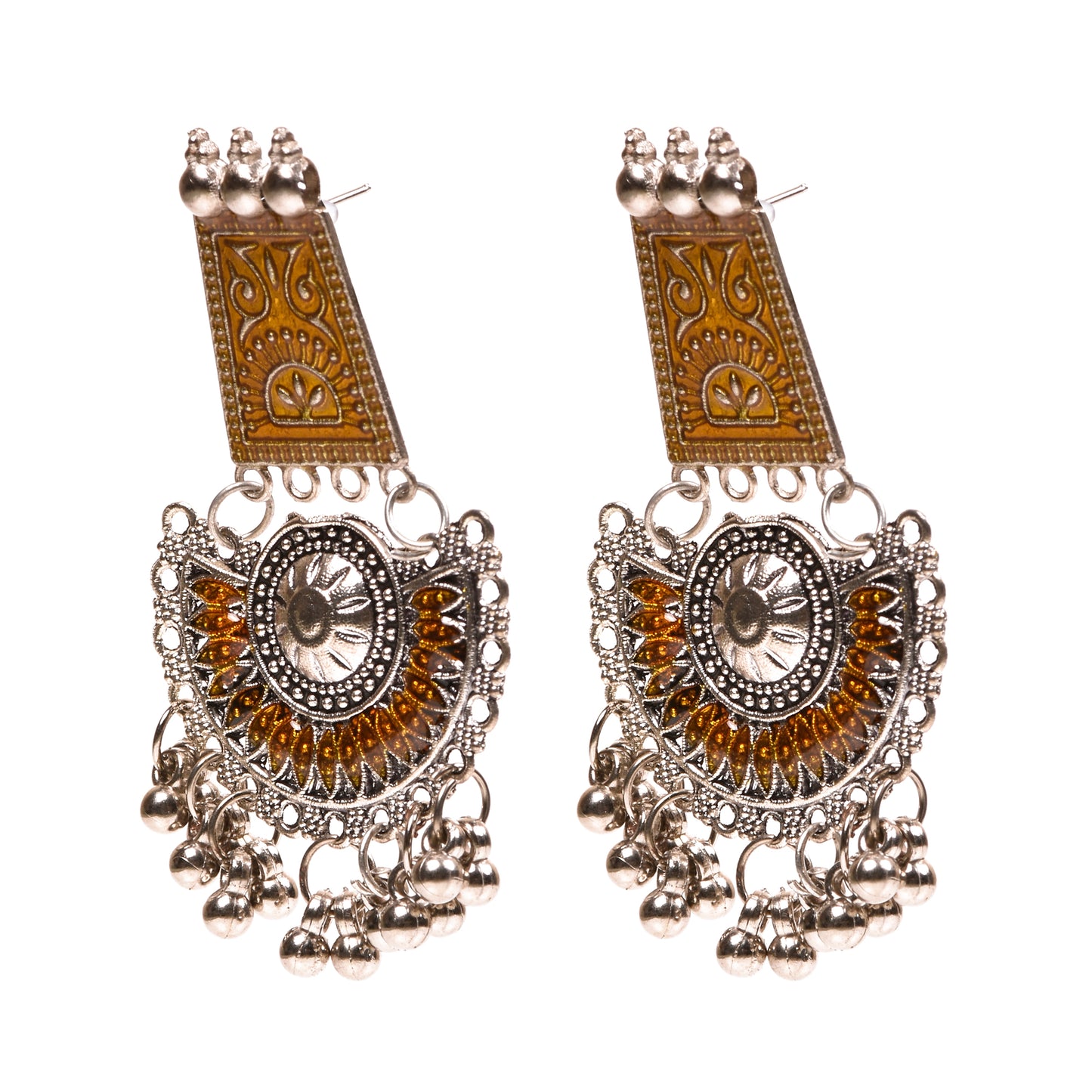 Ornapp Oxidized Beautiful Earrings |Elegant Jewelry| Oxidized Range