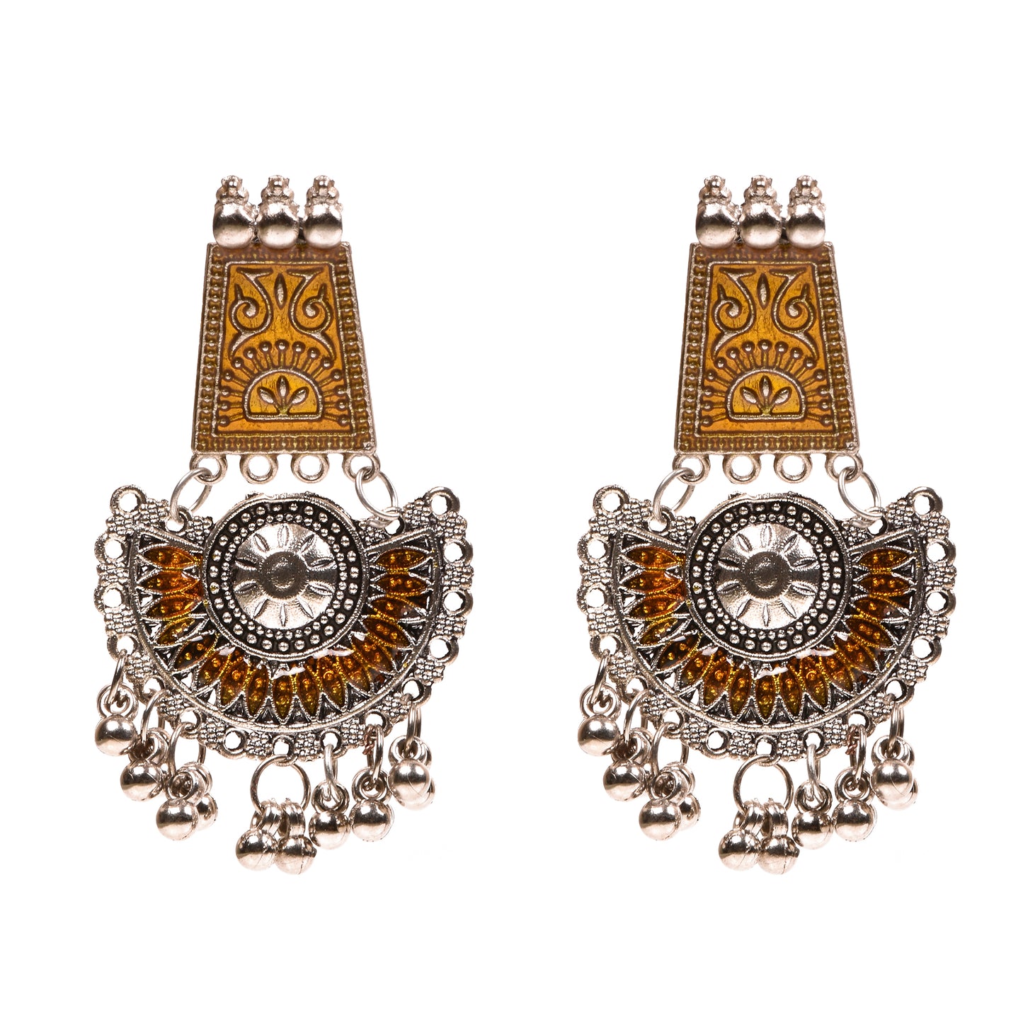 Ornapp Oxidized Beautiful Earrings |Elegant Jewelry| Oxidized Range