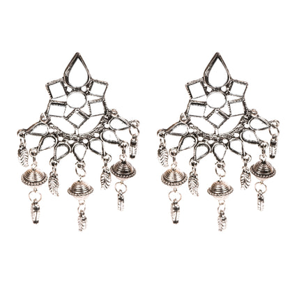 Ornapp Oxidized Mirror Earrings| Stylish Jewelry| Oxidized Range