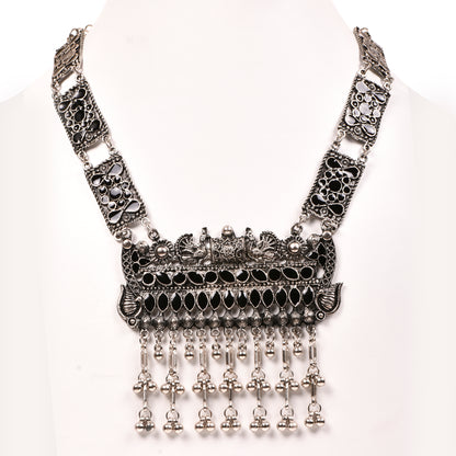 Ornapp Oxidized Black Necklace| Black beats Jewelry| Oxidized Range