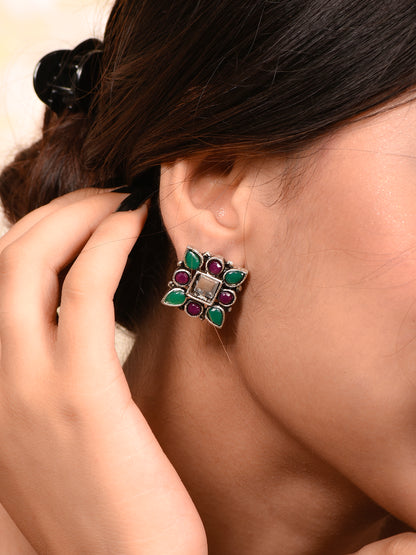 Ornapp Oxidised small tops |Elegant Jewelry| Oxidized Range|