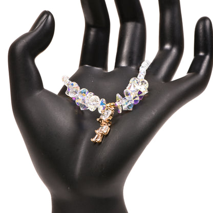 Ornapp Crystal Bracelet with Cute Bear Design| Pretty bracelet| Everyday wear