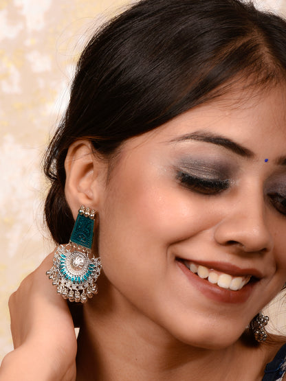 Ornapp Oxidized Beautiful Earrings |Elegant Jewelry| Oxidized Range