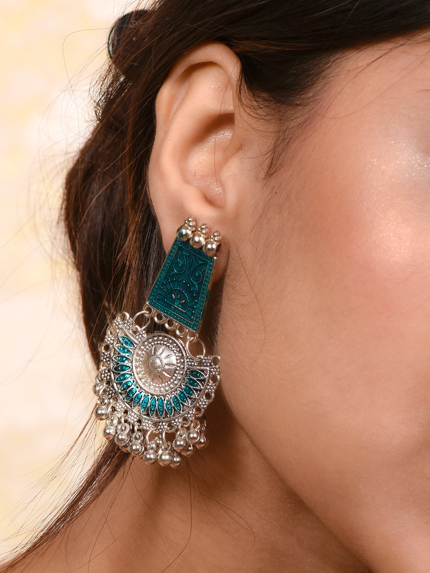 Ornapp Oxidized Beautiful Earrings |Elegant Jewelry| Oxidized Range