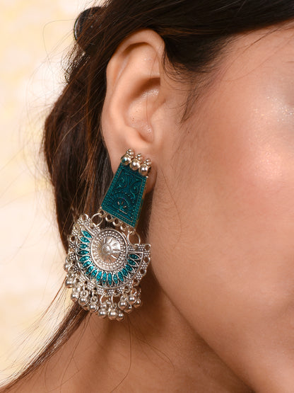 Ornapp Oxidized Beautiful Earrings |Elegant Jewelry| Oxidized Range
